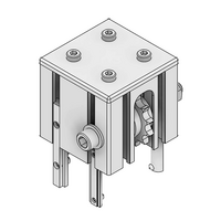 MODULAR SOLUTIONS DOOR PART<BR>90MM X 90MM CHAIN PULLY - ANSI 40 ROLLER CHAIN